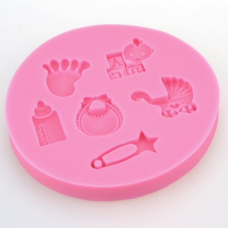 Baby shower fondant molds on sale